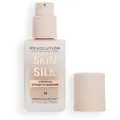 Revolution Beauty London Skin Silk Serum Foundation F4