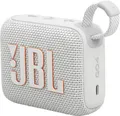 JBL Go 4 Bluetooth Lautsprecher tragbar, staubfest, Wasserfest Weiß