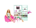 Mattel® Spielwelt Mattel HKT94 - Barbie - Café inkl. Puppe, Möbeln & Zubehör
