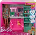 194735108251 BARBIE ENTSPANNEN IM CAFE SET + PUPPE HKT94 MATTEL