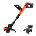 BLACK + DECKER Rasentrimmer 18V BCSTR918D1 25cm 1x2,0Ah