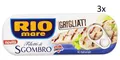 3x Rio Mare Filetti di Sgombro Grigliato Naturale Gegrillte Makrelenfilets 120g