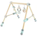 BIECO Baby Gym Bieco Spieltrapez Spielbogen Baby - Figuren, Rasseln Höhenverstellbar blau