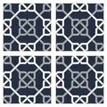 BOXTEC Bodenfliese MARINI BLUE 16.5 x 16.5 Feinsteinzeug Wand- und Bodenfliese, Feinsteinzeug 16.5x16.5, Blau blau 1.1 m2 (40 Fliesen) | 16.5 cm x 16.5 cm