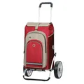 ANDERSEN Einkaufstrolley - Royal Shopper Hydro 2.1 rot 62 L Bike, Einkaufsroller, Rucksack, Thermo, Aluminium, klappbar, Kugellagerad
