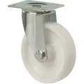 BS Rollen Lenkrolle 150mm L400.B10 Platte,Kst.weiß,RL L400.B10.150, 9900011846