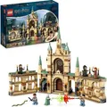 LEGO 76415 Harry Potter Der Kampf um Hogwarts, Schloss Spielzeug zum Bauen und Aufstellen mit Minifiguren wie Molly Weasly, Voldemort und viele meh... - Bunt