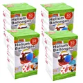 4x Helium für ca. 200 Luftballons Heliumflasche Ballongas 360 Liter (0,36 m³)