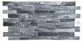 IKHEMalarka 3D Wandpaneel 4qm/10 Stück 3D PVC FLIESEN Wandpaneele, BxL: 50,00x92,00 cm, 4,00 qm, Wandverkleidung PVC-Verkleidung IMITATION OF STONE Stein Imitation