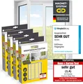 EASYmaxx Insect Protect Magnet-Insektenschutzgitter 4er-Set, bis max. 130x150cm
