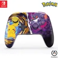 PowerA Enhanced trdls controller til Nintendo Switch - Pikachu vs. Gengar (Switch) (NSGP0420-01)