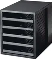 HAN 14018-13 Schubladenbox SCHRANK-SET KARMA - A4/C4, 5 offene Schubladen, öko-s