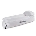 Naturehike Air Lounger, Wasserdichtes Luft Sofa mit Portable Paket, Lazy Lounger Aufblasbares Sofa Air Bett für Reisen, Camping, Pool und Beach Parties(Grau)