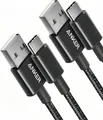 Anker USB C Kabel, [2 Stück 0,9m] 3.1A USB auf USB C Kabel, Schnellladekabel USB