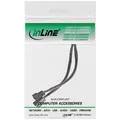 33328Y InLine Y-Kabel für Lüfter PWM 4pol Molex  1 Stecker / 2 Buchse 0,15m ~D~