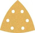 Bosch EXPERT C470 Schleifpapier für Deltaschleifer, 93 mm, K 60, 5 Stück Körnung: 60