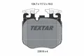 TEXTAR Bremsbelagsatz, Scheibenbremse 2261801 für BMW ROLLS-ROYCE