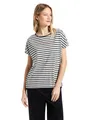 Street One Damen Streifenshirt mit Wording