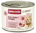 animonda Carny Katzen Nassfutter Pute Huhn Shrimps 6x200g getreidefrei