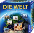 KOSMOS 691882 Die Welt, Geografie Spiel, Familienspiel für 2-6 Spieler, ab 10 Jahre, Weltreise, Europa, Reise um die Welt, Brett, Gesellschaftsspiel