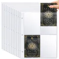 480 Pockets Sammelkarten Hüllen, 60 Stück Leere Sammelmappe Folien Doppelseit...