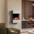 muenkel design Trix 820 [Elektrokamin Opti-myst]: Seidengrau - ohne Dekobox