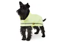Fashion Dog Hundemantel reflektierender Regenmantel für Hunde, Neongelb, 30 cm