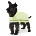 Fashion Dog reflektierender Regenmantel für Hunde - Neongelb - 30 cm Hundemantel