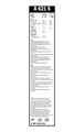 BOSCH 3 397 014 621 Wischblatt für ALFA ROMEO,AUDI,JAGUAR,PORSCHE,SSANGYONG,TESL
