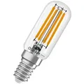 OSRAM E14 LED STAR SPECIAL T26 Lampe klar 4W wie 40W warmweißes Licht - Kühlschranklampe, Designerlampe