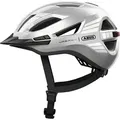 Fahrradhelm Urban-I 4.0, Abus, M=54-58cm, signal silver, Abus Helme, 10044953-01