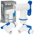 Auslaufhahn Regentonne IBC Ersatz-Hahn 3/4" PP Wasserhahn Regenfass Wassertonnen