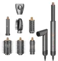 Dryhsip Warmluftbürste, 8 in 1 Hairstyler, Föhnbürste mit haartrockner für Frauen, Airstyler mit Diffuser Haare Föhn, Glätten,Lockenstab Automatisch, Volumen,Eurostecker