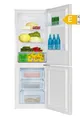 Kühl-Gefrierkombination 227l weiß 159cm E NoFrost LED SuperKühlen