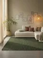 Hanse Home Jute Teppich – Natur Wohnzimmerteppich aus 100% Jute - Handgewebt & Umweltfreundlich – Boho Naturfaser Juteteppich für Wohnzimmer, Schlafzimmer, Esszimmer – Grün, 120x170cm