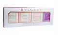 ⭐⭐  BVLGARI Geschenkset Parfum Miniatur SET 4x 5ml Neu OVP ⭐⭐