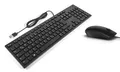 Dell Tastatur QWERTZ und Maus Set, USB, kabelgebunden, schwarz, NEU