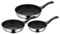 WMF Devil Bratpfannen-Set, 3-teilig, 20 cm + 24 cm + 28 cm