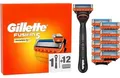 Gillette Fusion5 Power Rasierer, 12 Ersatzklingen
