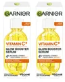 ✅Garnier Skin Active Vitamin C Glow Booster Serum mildert dunkle Flecken 2x30ml✅