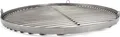 Grillrost RUND - 80cm aus Edelstahl - Handwerksprodukt - Germany mit 3 Aufhängeösen