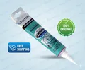 Fermit Silikon 100 ml Tube - transparent - Für Abdichtungen geeignet, geruchlos