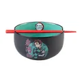Grupo Erik Ramen Bowl Schüssel Demon Slayer Keramik Schale 12,5 x 16 cm 1400 ml 