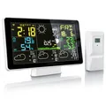 Brandson WIFI Wetterstation mit LED Display und App-Steuerung durch Tuya Smart