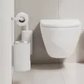 Zone Denmark Toilettenpapier Aufbewahrung hängend Wandmontage Design weiß