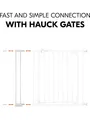 Hauck Safety Gate Extension 9 cm white