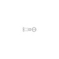 DIN 923 Flachkopfschraube M6x5 Stahl 4.8 blank Schlitz m. Ansatz o. Freistich