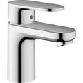 hansgrohe Vernis Blend Einhebel-Waschtischmischer 70 CoolStart, ohne Ablaufgarnitur, 71526000 - Silber