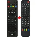 Ersatz Fernbedienung für Fuba ODS 350 HDTV Receiver ODS350