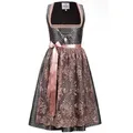 Edelnice Dirndl grau|rosa 40